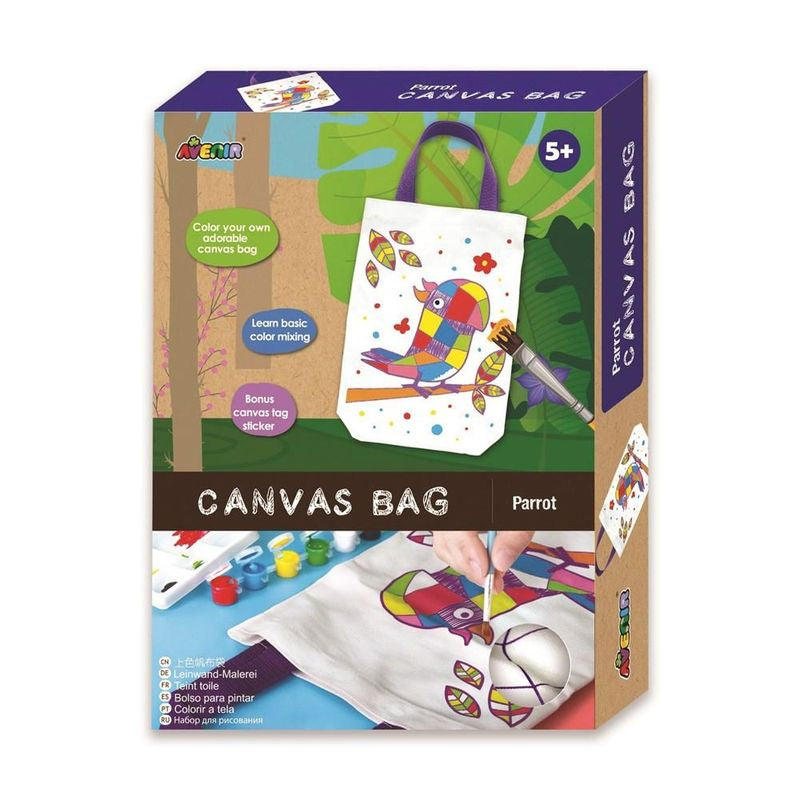 Avenir Canvas Bag Parrot - Toyworld