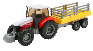 Classic Country Tractor & Open Trailer | Toyworld