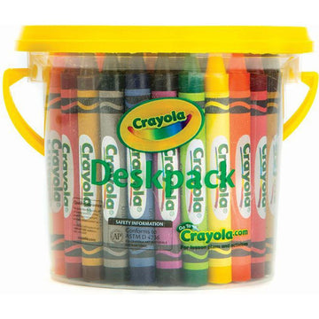 Crayola Large Crayon Desk Pack 48 Pack - Toyworld