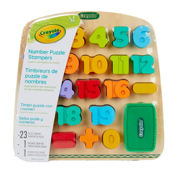Crayola Number Puzzle Stampers - Toyworld