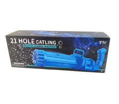 21 HOLE GATLING ELECTRIC BUBBLE MACHINE