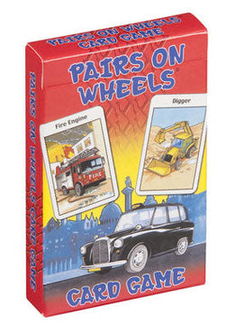 Cartamundi Pairs On Wheels Card Game - Toyworld