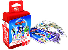 Cartamundi Shuffle Disney Monopoly Junior Card Game Img 1 - Toyworld