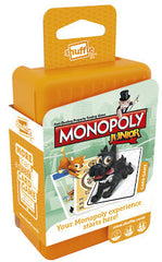 CARTAMUNDI SHUFFLE MONOPOLY JUNIOR CARD GAME