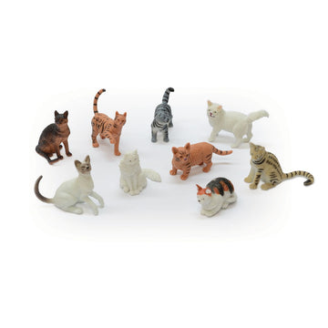 Cat World 9 Piece Figure Set - Toyworld