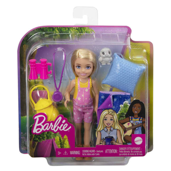 BARBIE CAMPING CHELSEA DOLL