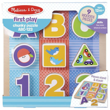 Melissa & Doug - First Play - Chunky Puzzle | Toyworld