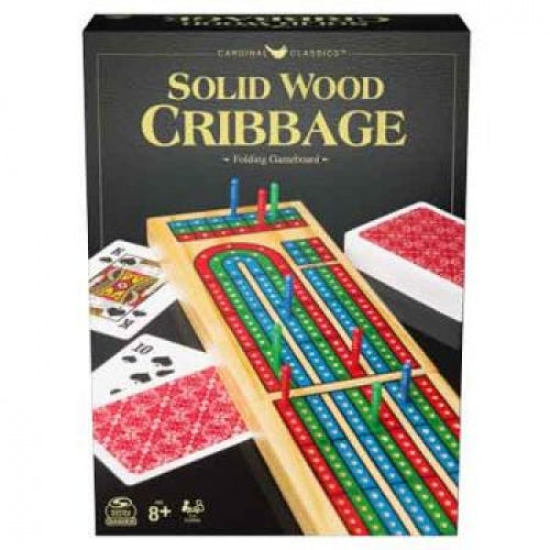 CARDINAL SOLID WOOD CRIBBAGE