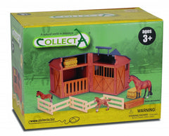 COLLECTA STABLE PLAYSET & ACCESSORIES