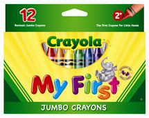 Crayola My First Jumbo Crayons 12 Pack - Toyworld