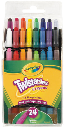 Crayola 24 Mini Twistables Crayons - Toyworld