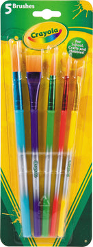 Crayola Brushes 5 Pack - Toyworld