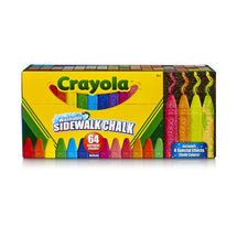 Crayola 64Pc Sidewalk Chalk Collection - Toyworld