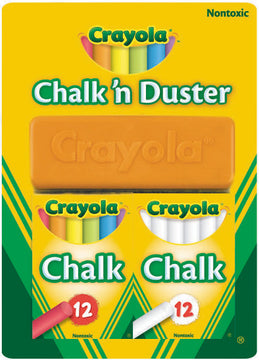 Crayola Chalk N Duster Pack - Toyworld