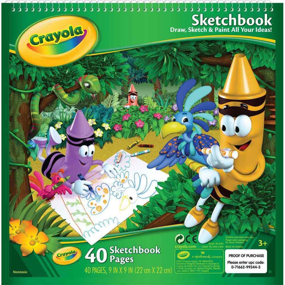 Crayola Sketch Book - Toyworld