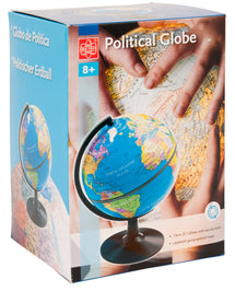 Edu Toys Desktop Political Globe 13cm - Toyworld