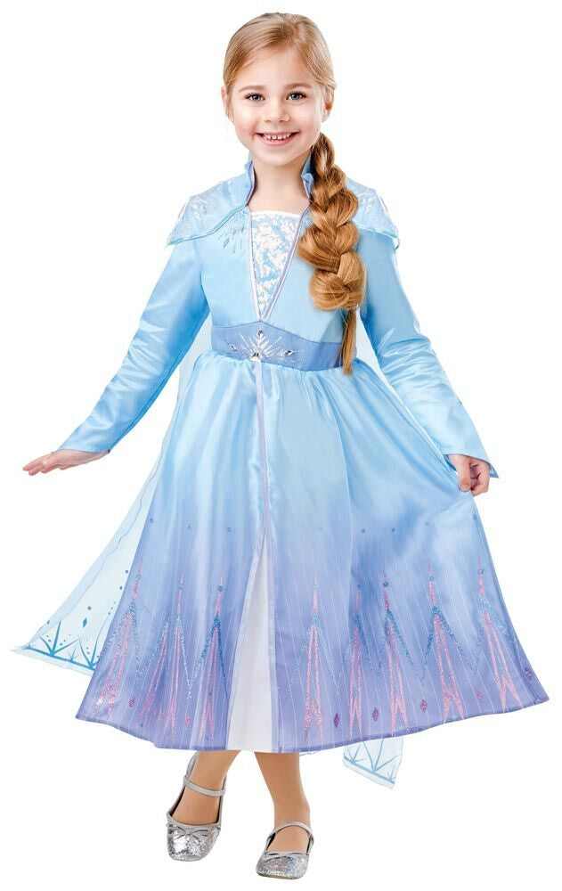 Disney Frozen Elsa Deluxe New Costume Size 6.8 - Toyworld