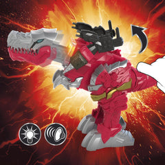 Power Rangers Battle Attackers T Rex Champion Zord Img 3 | Toyworld