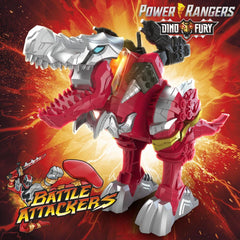 Power Rangers Battle Attackers T Rex Champion Zord Img 2 | Toyworld