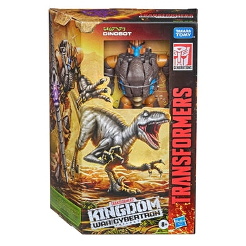 Transformers Kingdom War For Cybertron Voyager Class Dinobot - Toyworld