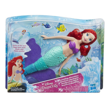 Disney Princess Feature Ariel Swimming Fashion Doll - Toyworld