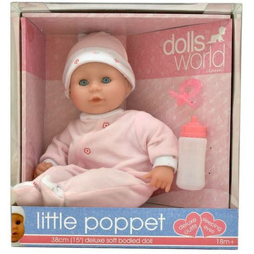 Dolls World Little Poppet Doll - Toyworld