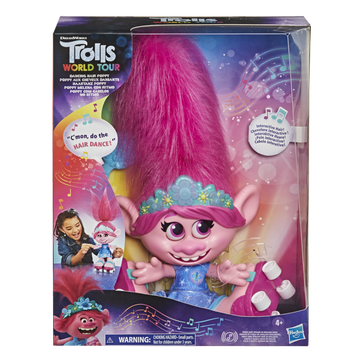 Trolls Dancing Hair Poppy - Toyworld