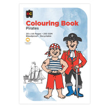 Ec Colouring Book Pirates - Toyworld