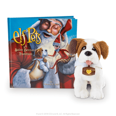 THE ELF ON THE SHELF PETS SAINT BERNARD