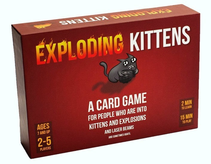 Exploding Kittens Card Game - Toyworld