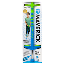 FLYBAR MAVERICK POGO STICK - BLUE/GREEN