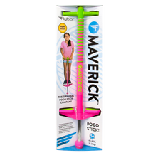 FLYBAR MAVERICK POGO STICK - PINK/GREEN