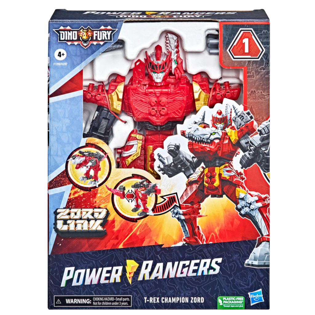 Power Rangers Dino Fury T Rex Champion Zord | Toyworld