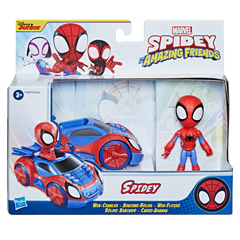 Marvel Spidey And Amazing Friends Vehicle And Figure Spidey | Toyworld