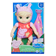 Baby Alive Goodnight Peppa Doll Blonde Hair | Toyworld