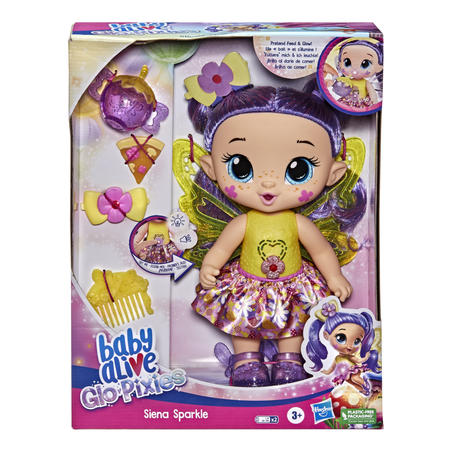 BABY ALIVE GLO PIXIES SIENA SPARKLE