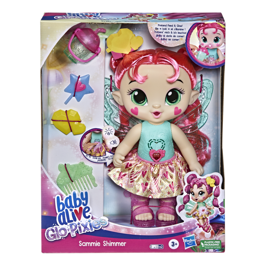 BABY ALIVE GLO PIXIES SAMMIE SHIMMER