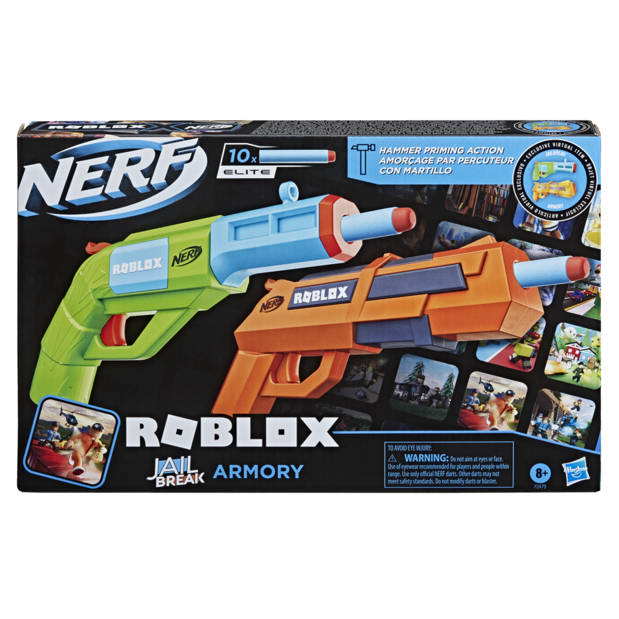 NERF ROBLOX JAILBREAK ARMORY