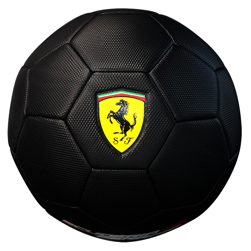 Ferrari Soccer Ball Black | Toyworld