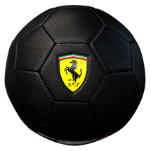 Ferrari Soccer Ball Black | Toyworld