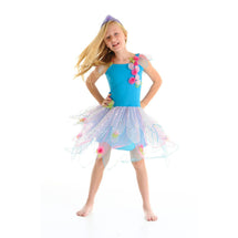 Fairy Girls Crystal Fairy Dress Turquoise Small - Toyworld