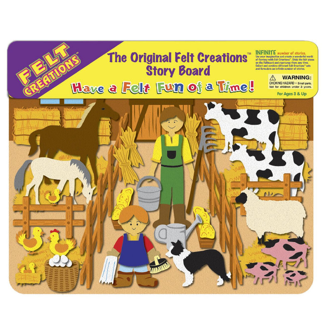 Felt Creations Barn - Toyworld