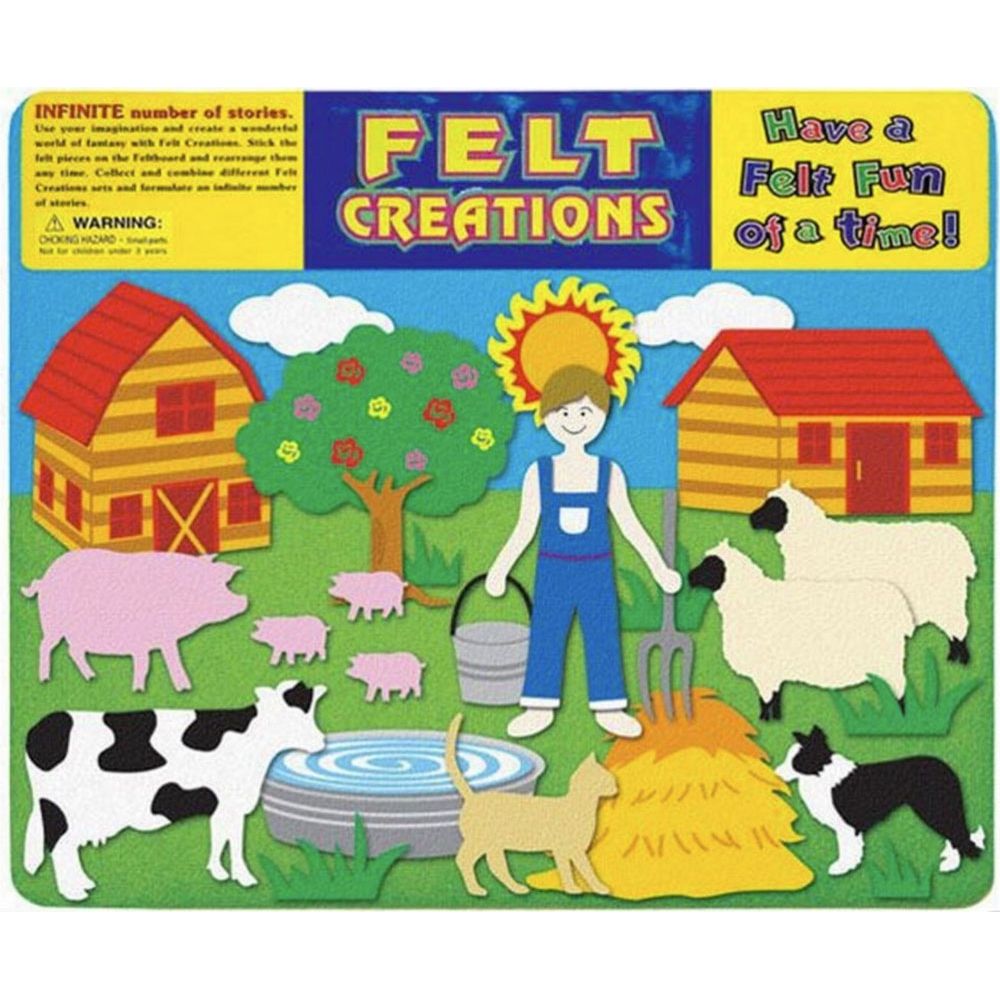 Felt Creations Farm - Toyworld