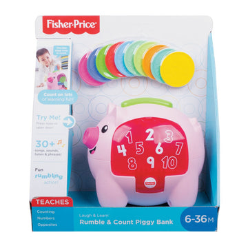 Fisher Price Laugh Learn Piggy Bank - Toyworld