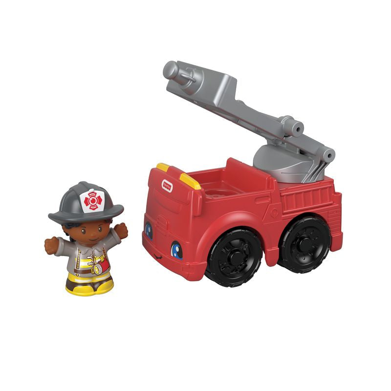 Fisher Price Little People Small Vehicle Fire Truck - Toyworld