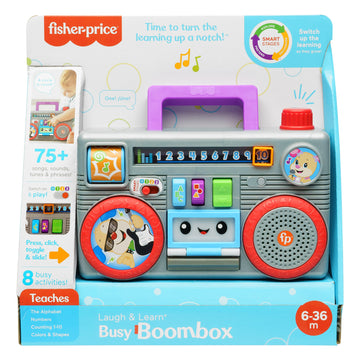 Fisher Price Laugh & Learn Busy Boombox | Toyworld