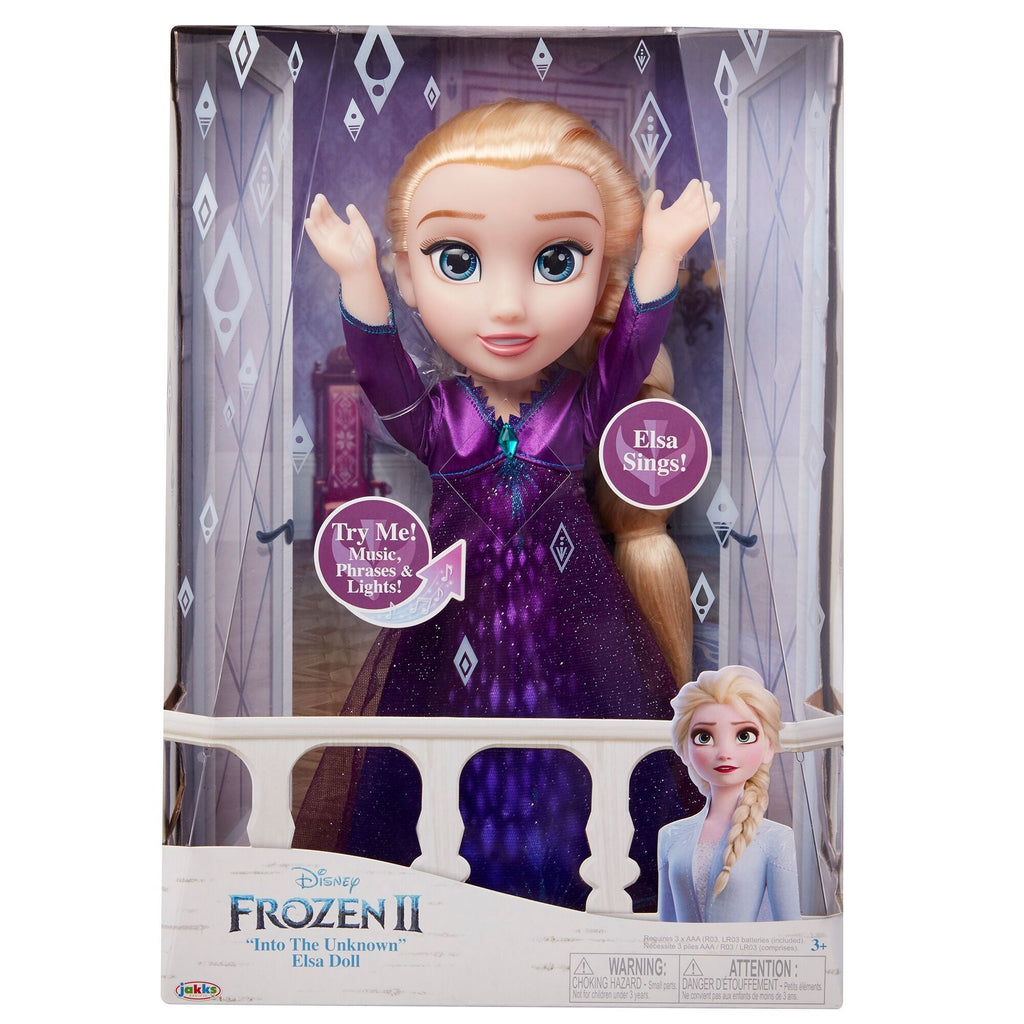Frozen 2 Feature Elsa Pj Doll - Toyworld