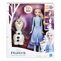 Frozen Ii Talk & Glow Olaf & Elsa - Toyworld