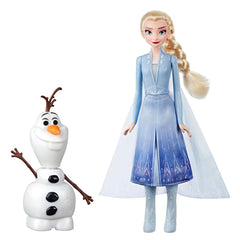Frozen Ii Talk & Glow Olaf & Elsa Img 1 - Toyworld