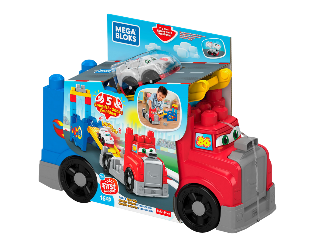 Mega Bloks Build N Race Rig | Toyworld